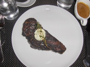 NY Strip steak at BLT Prime